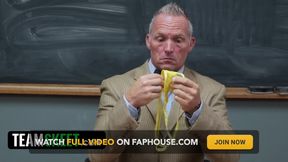 This is what girls do after lesson is over