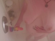 Preview Of Smoking And Masturbating In The Shower