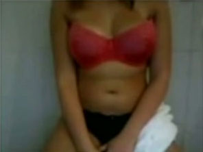Beautiful big white boobs jiggling in front of webcam