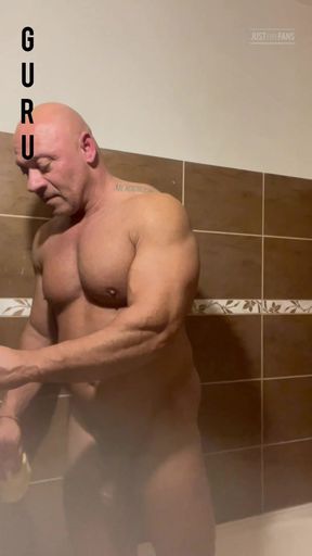 Just Some Haus Work.off Course in Badroom When Im Naked.shower Nude