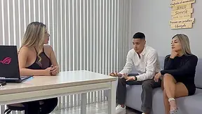 Maxx Betancur, Max Betancur And Naty Delgado - I Fuck My Therapist With My Husbands Cuckold Until He Leaves Her Mouth Full Of Cum, Real Amateur 3some And Shairapisicosex