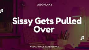 Sissy Gets Pulled Over - Audio Only 25 Min Sissy Bi Encouragement experience with LeighLake
