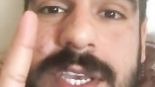 Arab Dude highly Ultra-Kinky before Bathroom
