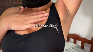 Worship me all Sweaty after Workout. Armpit and Feet Fetish!