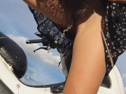 PEE during Bike ride