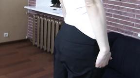 ”Instant Teen Pickup On Murky European Street”