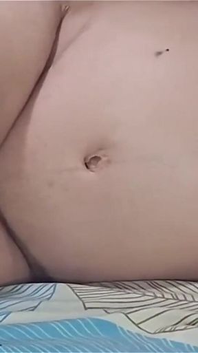 Married Housewife Enjoys Riding Her Cuckold and Is Interrupted When They Try to Open Her Bedroom Door