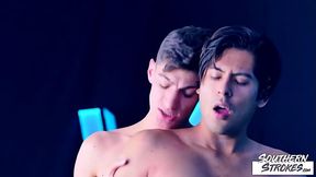 SOUTHERNSTROKES Jock Aiden Ward Barebacks Gay Lucifer Angel