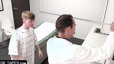 DoctorTapes - Innocent Fit Twink Wants To Feel His Hot Doctor's Throbbing Cock Deep Inside His Butt