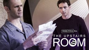 Muscle Hunk Feeds Big Cock to Older Repairman