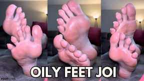 MARCH SWEEPS - Oily Foot JOI - Ivys Feet - Footivities - Foot Fetish