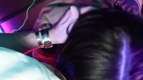 Threesome with Jodie James a horny brunette gets her first