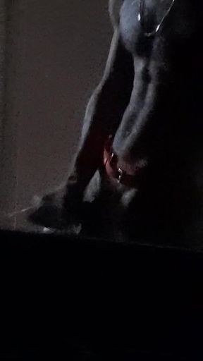 Horny Xmas Deer Started Masturbating