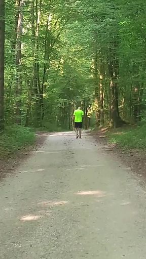 I'm Walking Through the Woods Naked. Looking for a Place to Jerk off!
