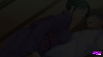Sexy water at the Onsen (censored Hentai)