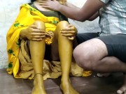 Indian girl sadi haldi video