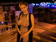 Mila Amour - Walking &amp;Strips in Public