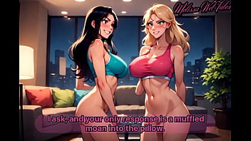 Your futa friend grabs your hips and shoves her thick, hard cock deep into your virgin asshole, stretching it wide open. She pounds you hard and fast, fucking your ass like a dirty little whore until you&#039_re begging for her cum - AI