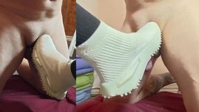 Spiky Adidas on His Balls | Expensive Taste Findom (Dual Cam)