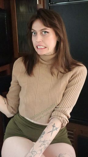 You Want to Be My Tiny Foot Slave
