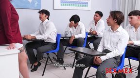 sexmex - pervy and horny teacher . devil khloe