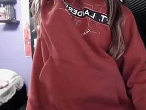 Emo Teen Show Her Big Boobs On Webcam 05