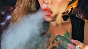 Custom - Facing you - Eye contact — Inhale and exhale through the mouth — Virginia Slims 120 (4K)