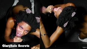 ”Myste Vixen's Gloryhole Debut - POV Throat Filled with Cumshots”