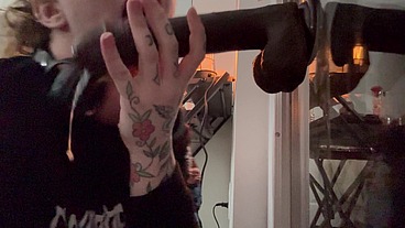 Taking FatCock In My Throat