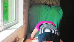 Naughty Femboy With Big Booty Bending Slowly For You