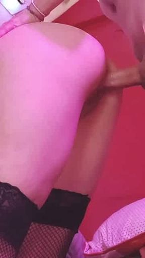 Young Cock Fucks his Lovely Pussy,dogging sex!