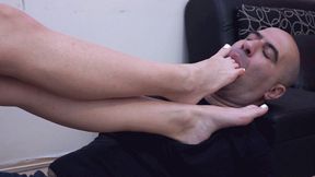 GABRIELLA - Nice And Slow - Foot Slave Training FULL CLIP REMASTERED (3 Parts)
