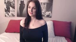 Non-nude Carla Spends Six Minutes Typing on Her Keyboard