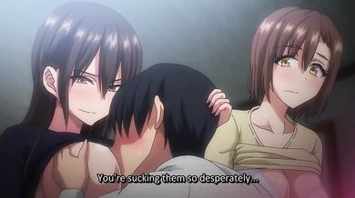 Living the dreamlife with a harem anime threesome