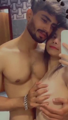 Athletic blonde Indian GF and her professional boyfriend enjoy