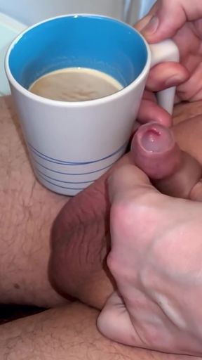 Iconic moment from &quot;play with my little foreskin cock and at the end I cum a little&quot;