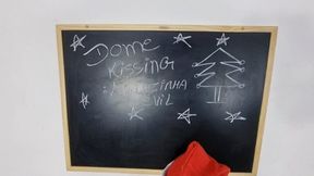 PRICESS AND DWARF IN CHRISTMAS MOOD OF KISSES BY NATY AND EVIL DWARF CAM FULL HD CLIP 1