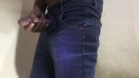 jerking with pants