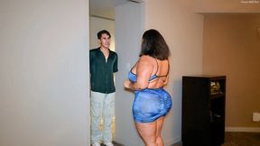 Penthouse Milly, the hot ebony milf with a big ass, gets fucked and rides manhood hard