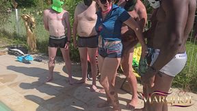 Gang Bang at the Island of Pleasures Second Round It Was Really Hard He Fucked My Ass