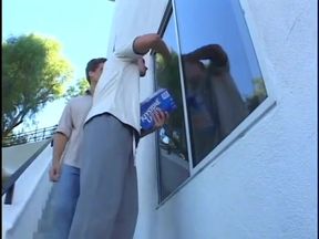 Sexy cock sucking babe takes dick in cunt and ass in FMM 3way then gets jizzed