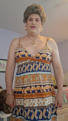 Granny Is Wearing a Tiny Thong!