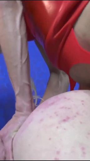 Horny Blonde Tranny Girl!