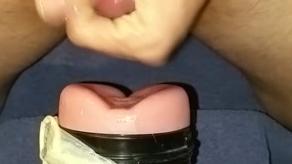 Condom cum shot plus some more.