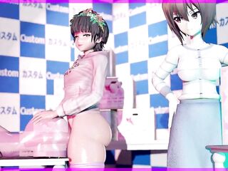 【MMD R-eighteen SEX DANCE】SEX SHEMALE HENTAI INTENSIVE SEXY Kinky ASSS PLEASING TEMPTATION ホットお尻 [MMD]