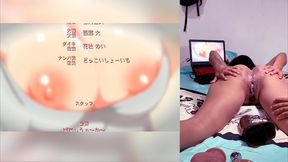 reaccionando a hentai de hermanastra tetona con culo jugoso, psd me encanto