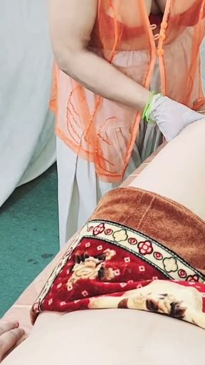 CHUBBY BODY NETU INDIAN BBW ENJOYED HOT AND SEXY MASSAGE WITH HINDI DIRTY TALKING   Clip 1