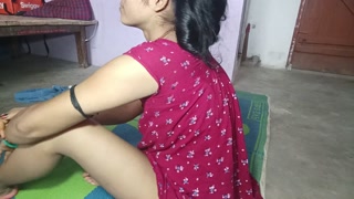 Rinki Bhabhi's husband took her to his womb and fucked her