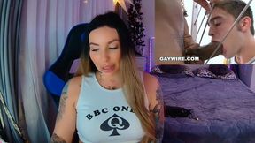 Trashtalk watch BBc porn with me