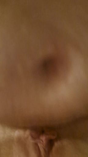 Hot wife takes anal pleasure in missionary position